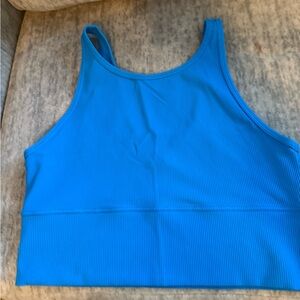 lululemon athletica Blue Tank Top